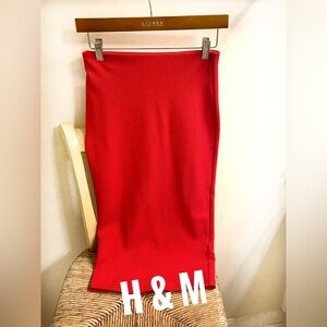 H&M straight stretch skirt ( tube)